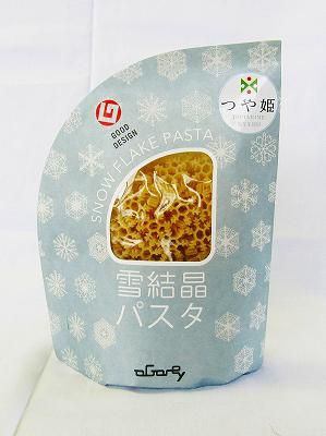 雪結晶パスタ　～つや姫　発芽米入～