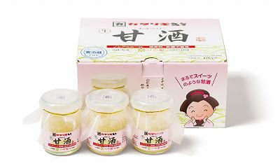 【Ｈ29特別賞（おいしい賞）】カクリキ つや姫甘酒(姫ちゃん箱)｜㈱花角味噌醸造（米沢市）