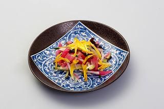 山形の色どり酢の物