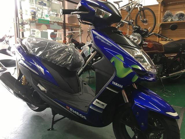 限定モデル　シグナスX-SR　Movistar　入荷しました