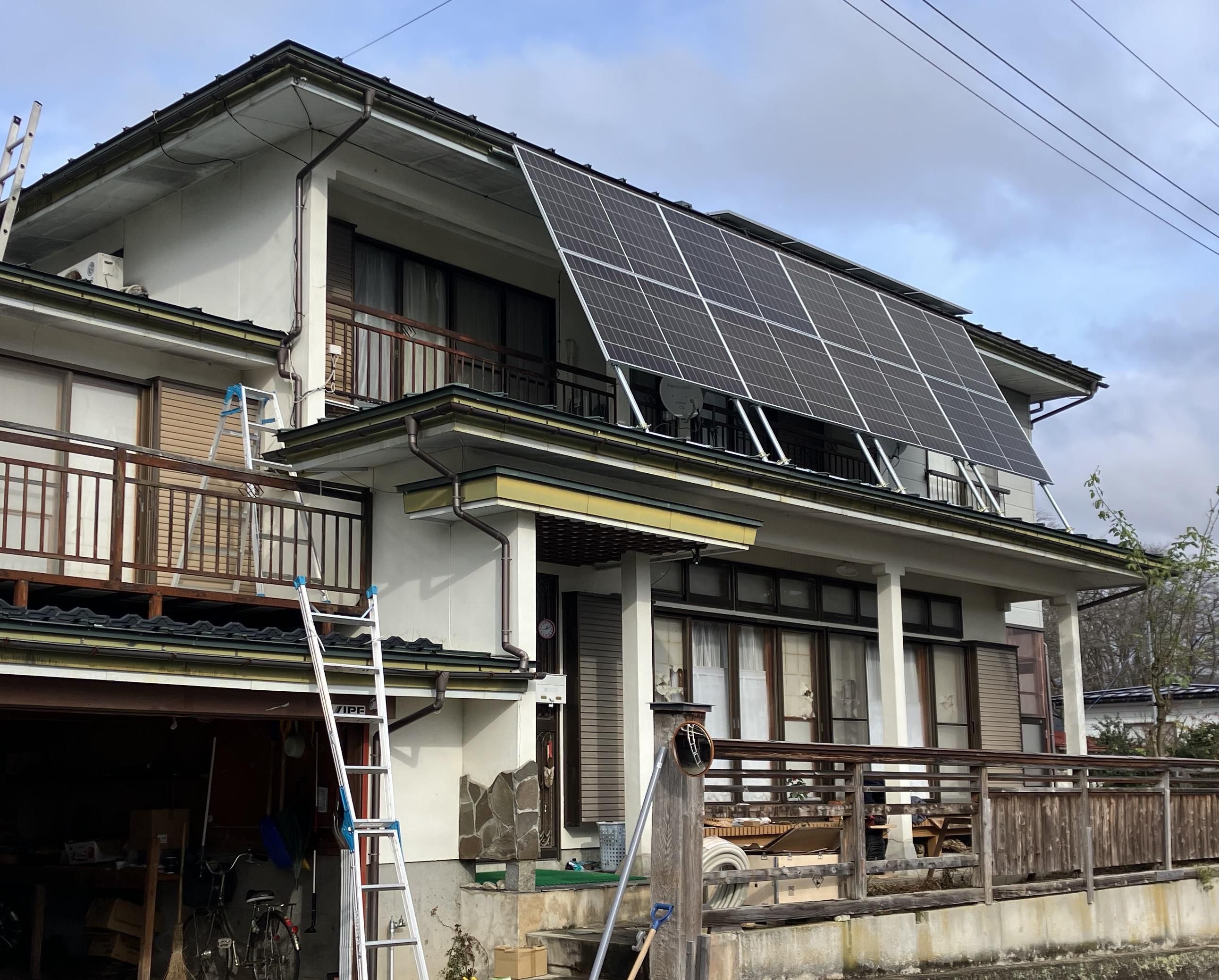 白鷹町N様　太陽光約7.4kW×蓄電池約14.3kWh