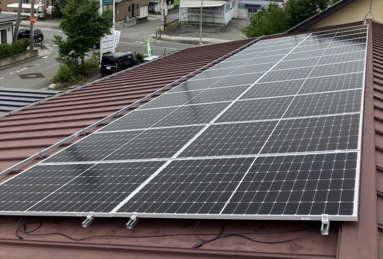 天童市　兼子工務店様　太陽光8.47kW×蓄電池約10kWh