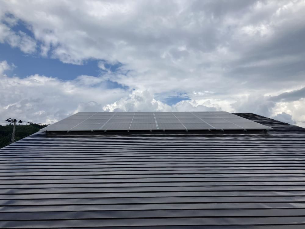 施工事例：最上町E様宅　太陽光7.36kW×パワーコンディショナー5.5kWh