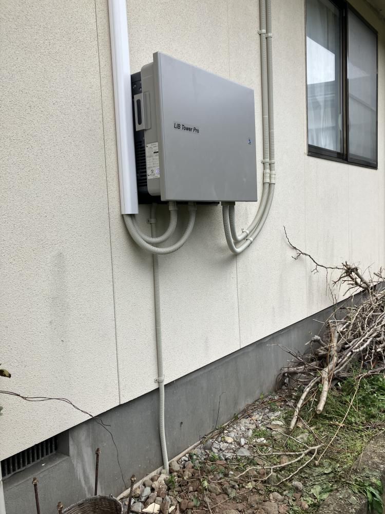 施工事例：山形市S様宅　太陽光7.36kW×ニチコントライブリッドシステム9.9kW