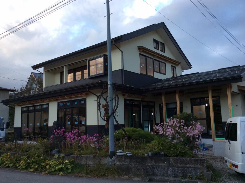 足場解体しました