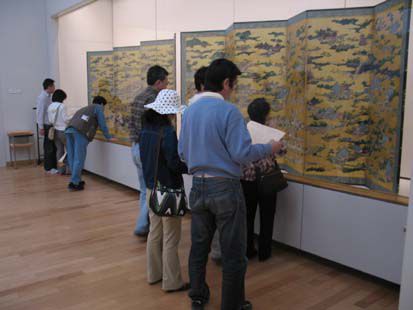 国宝「上杉本洛中洛外図屏風」原本展示