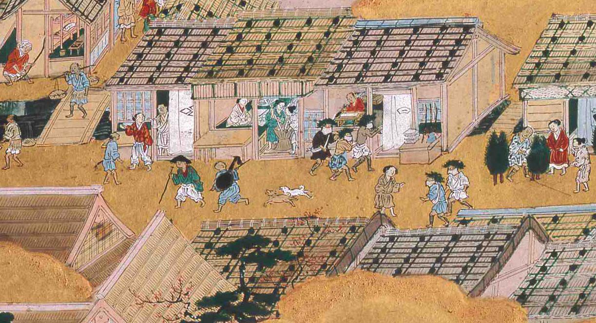 ★洛中洛外図屏風に描かれた世界★