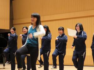 親子で楽しむ音楽会　練習頑張っています。
