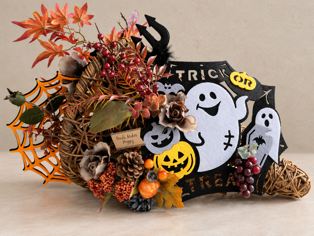 おばけたちがピアノ教室にやってきた!|ハロウィンのレンタルフラワー