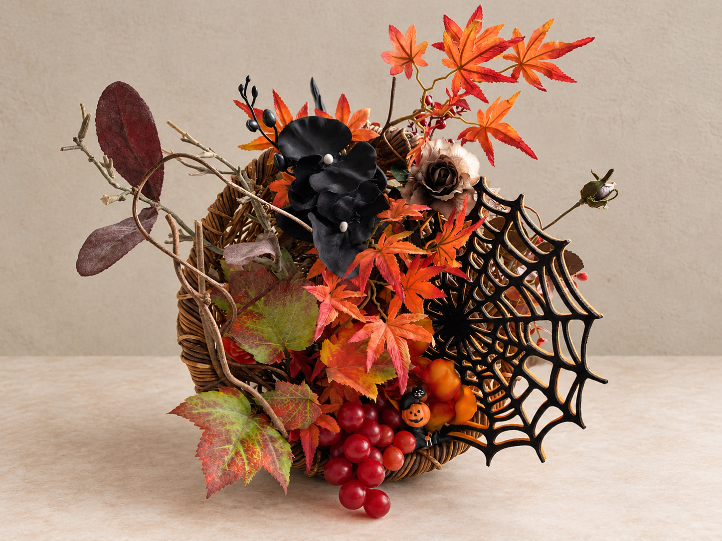おばけたちがピアノ教室にやってきた!|ハロウィンのレンタルフラワー