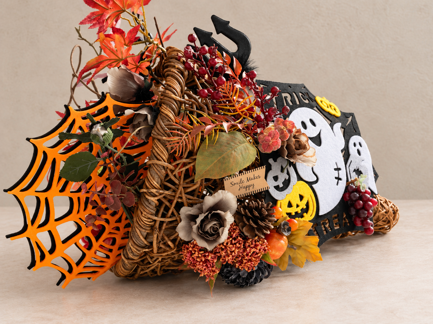 おばけたちがピアノ教室にやってきた!|ハロウィンのレンタルフラワー