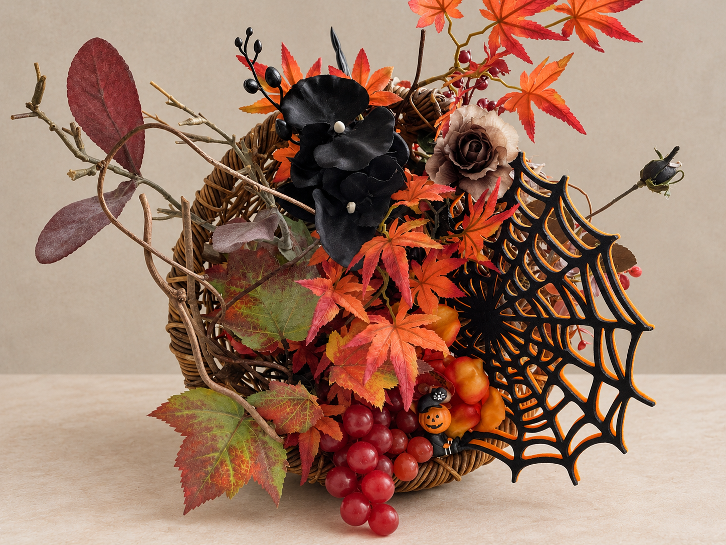 おばけたちがピアノ教室にやってきた!|ハロウィンのレンタルフラワー