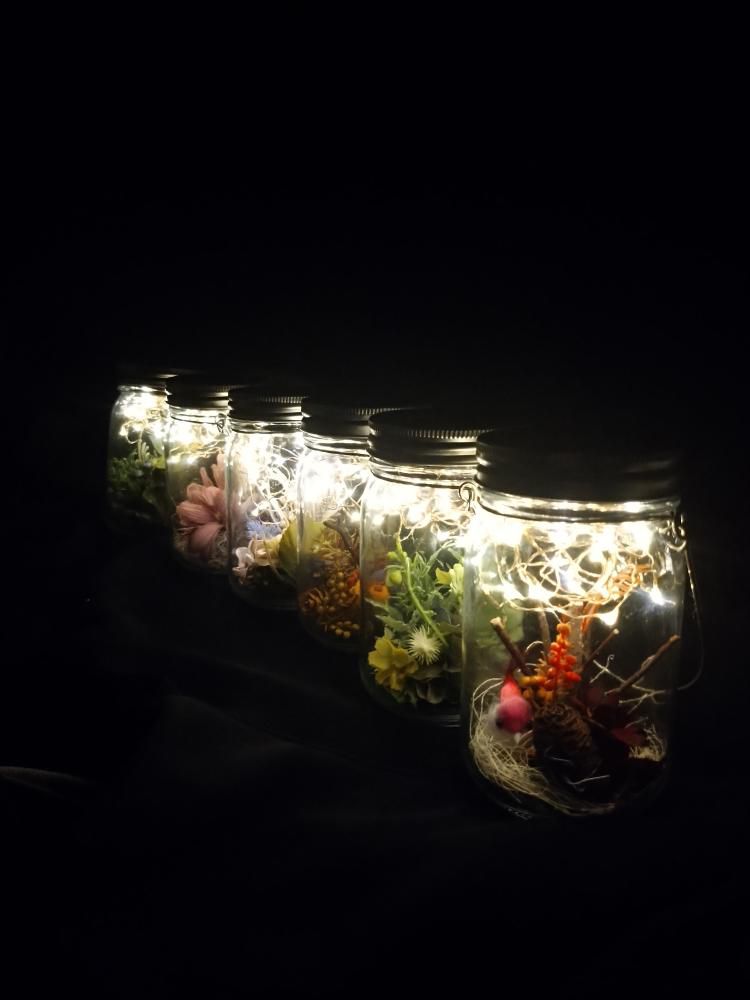 メイソンジャーのArtificial Flower