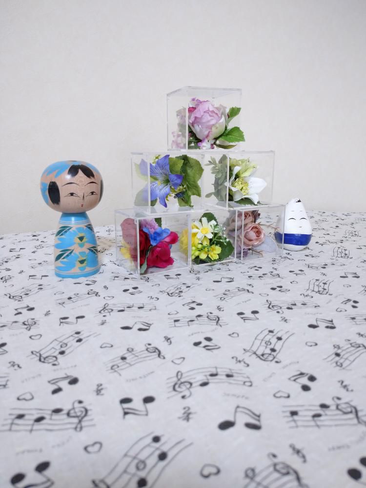 天使のこけし×起き上がり小法師×てのり花