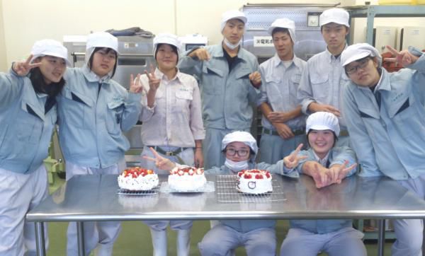 高校生のクリスマスケーキは玄人なみだよ～っ