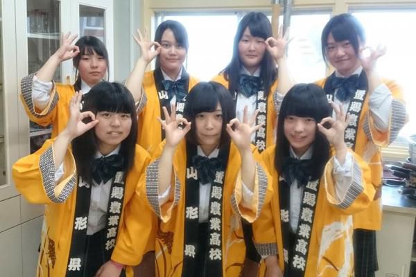豆ガールズの豆育活動、玉庭小学校での取り組みがさくらんぼテレビに
