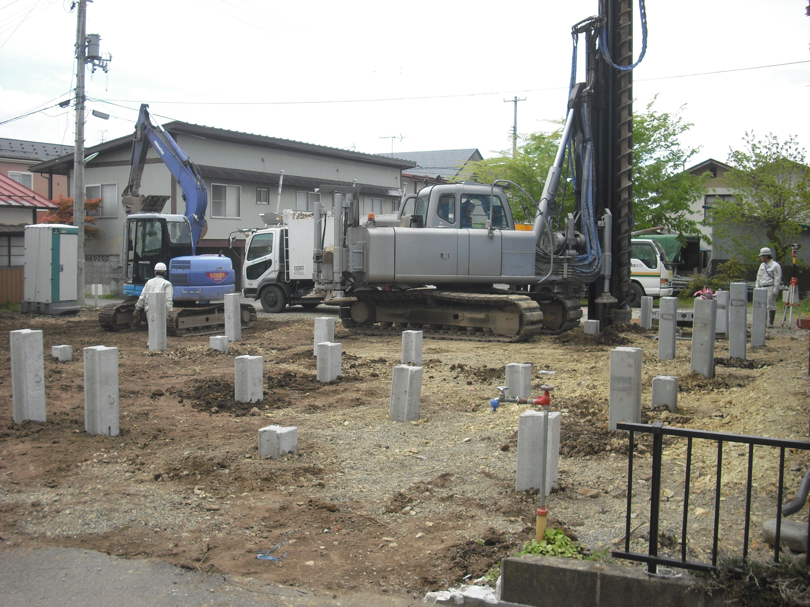 長期優良住宅　地盤改良