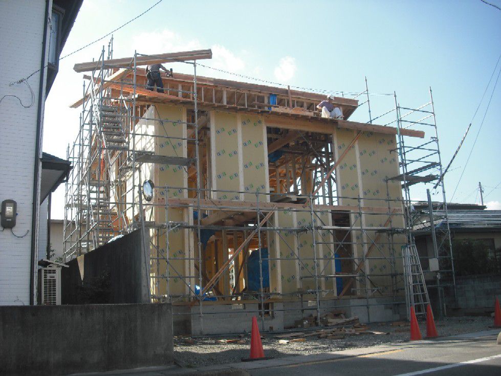 Ａ邸　建て方～