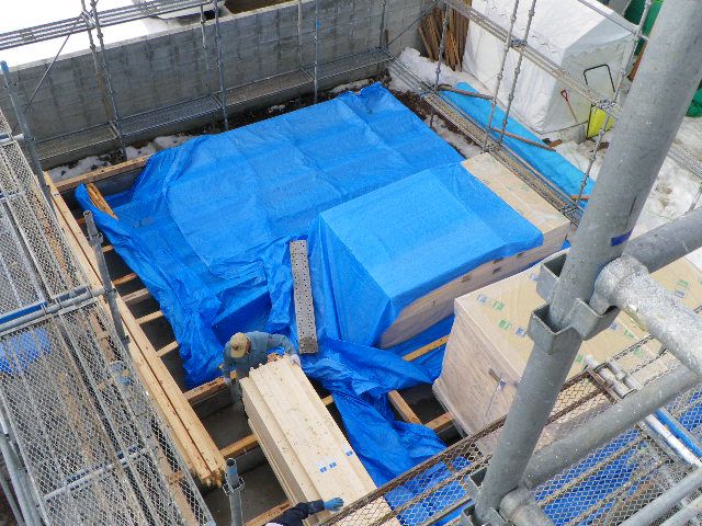 山形市S邸　建築中③
