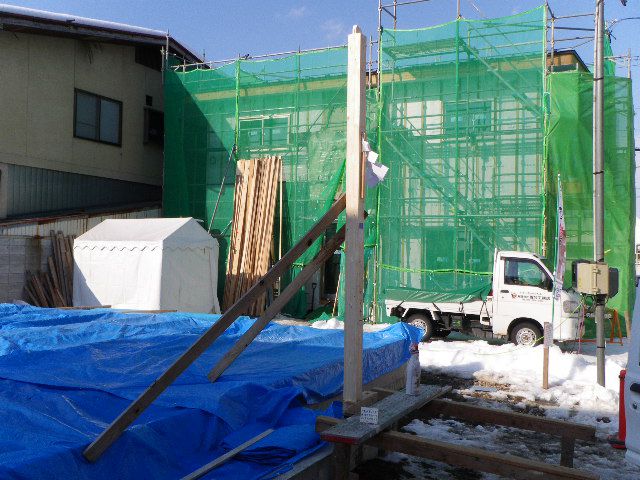 山形市S邸　建築中②