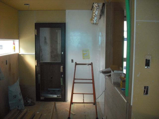 山形市S邸　建築中⑥