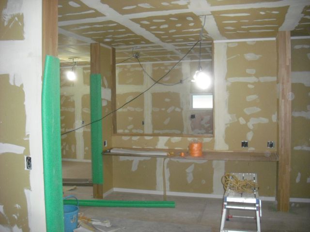山形市S邸　建築中⑦