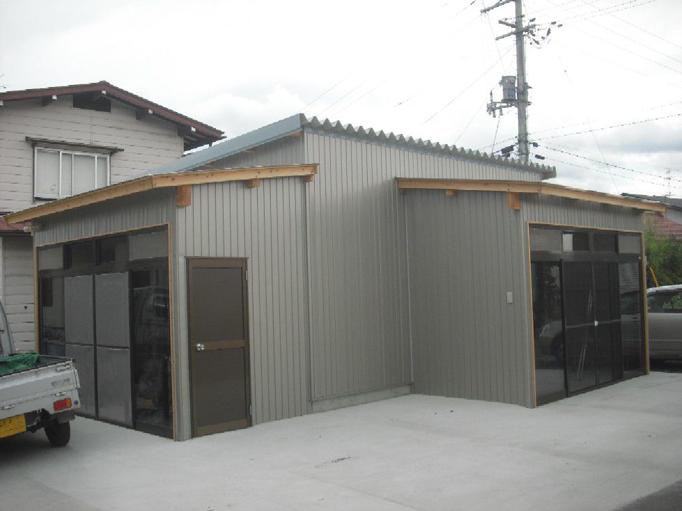 焼肉のタレを作る小屋