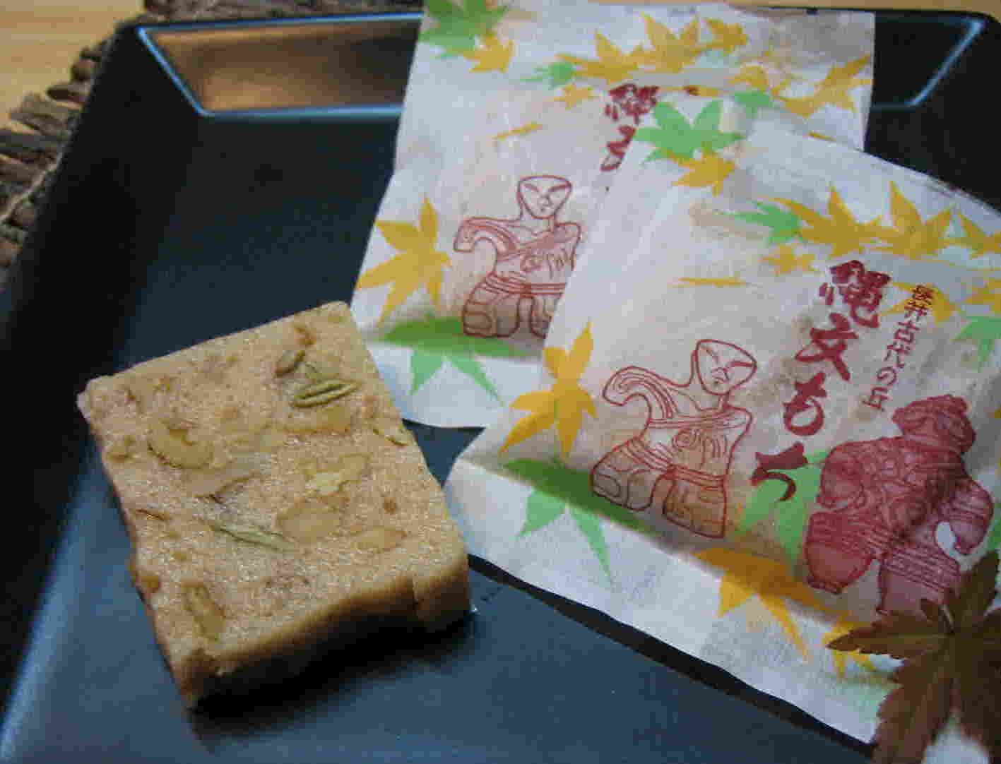 幅広い年代に愛される餅菓子「縄文もち」