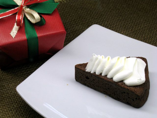 しっとり濃厚なチョコレートケーキ「ガトーショコラ」