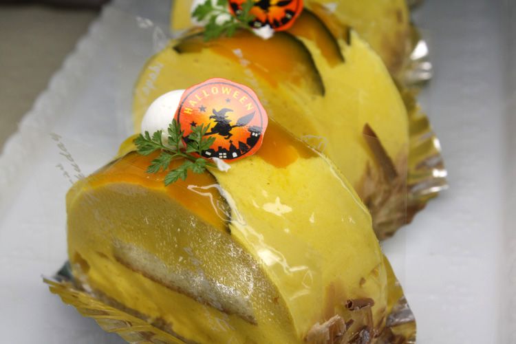 ハロウィン菓子のパンプキン