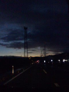 冬の空。