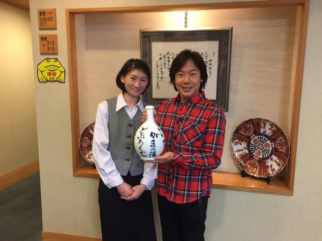 ひろみちお兄さんが取材に来てくれました