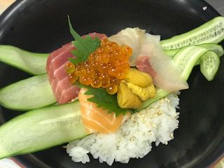 【海鮮丼】お客様のリクエストにお応えして作りました