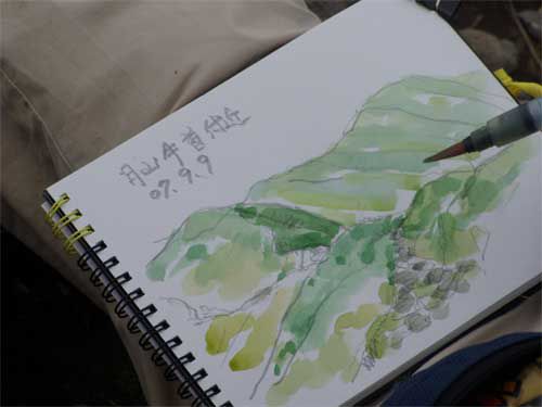S氏のスケッチ