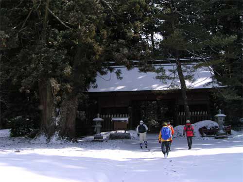 羽黒山今年初参り