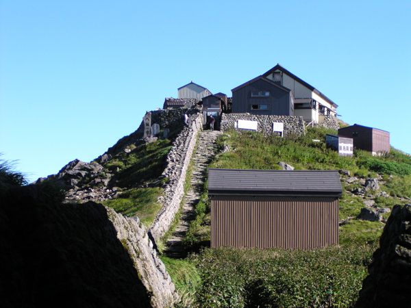 快晴の中で