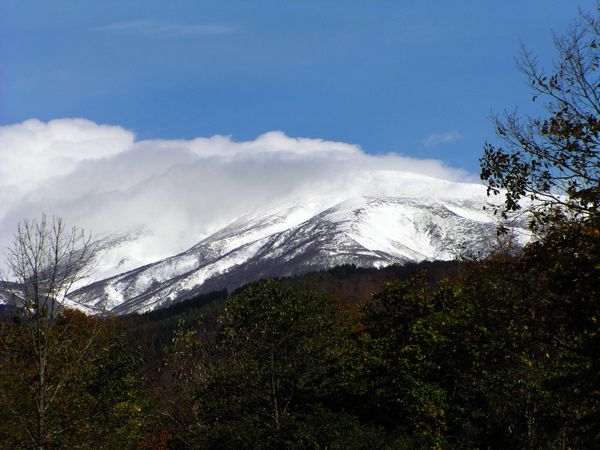 10/29日の月山