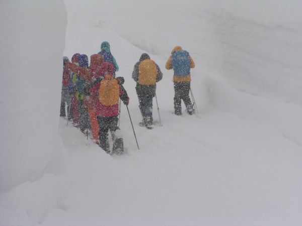 雪の壁