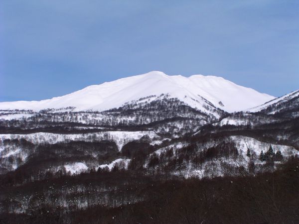 膝上40cmの積雪