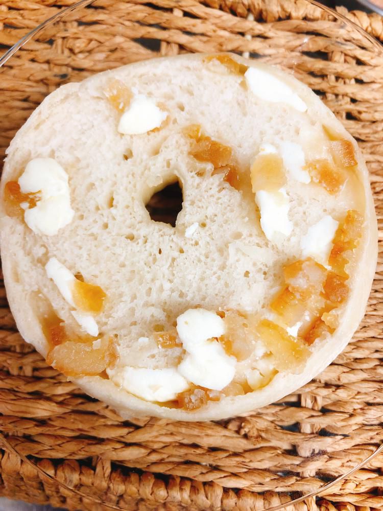 レモンクリームチーズベーグル