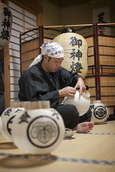 夜の御殿市　提灯絵付け体験 参加者募集