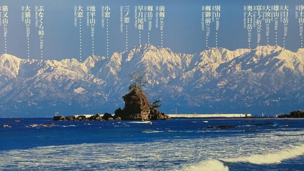 春暑し立山の嶺かがやけり