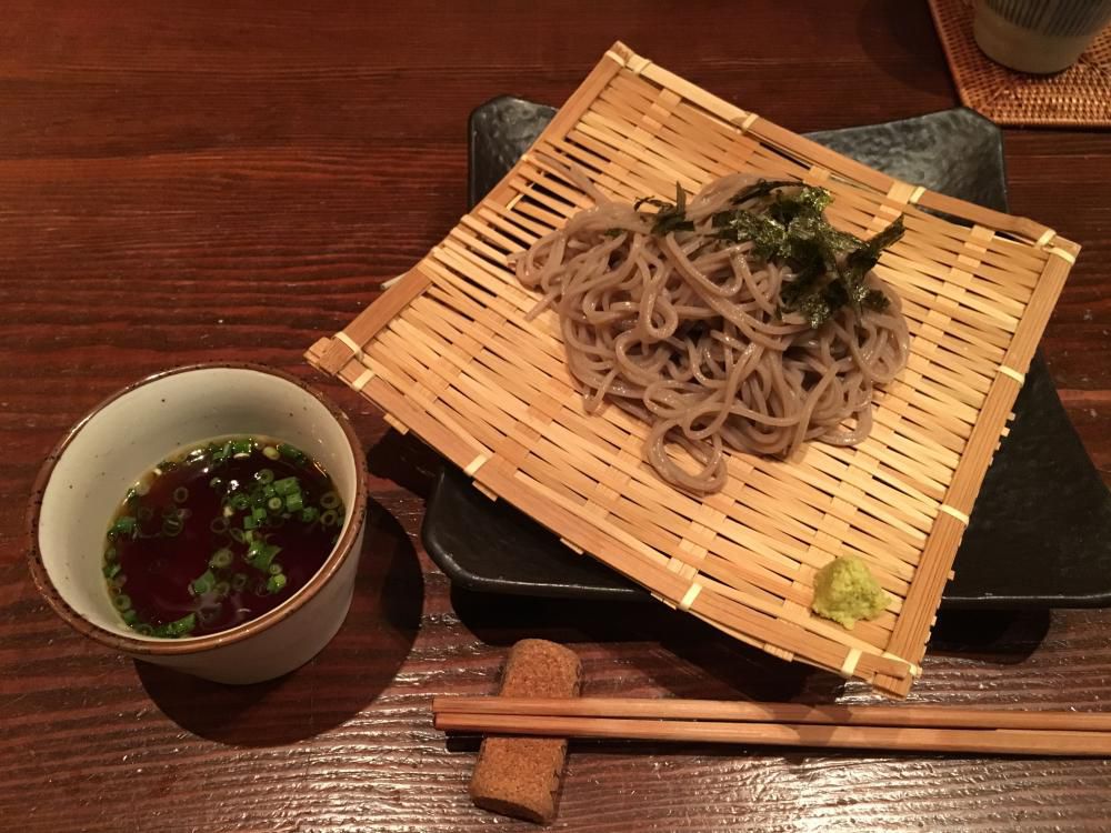 宮崎のざるそばの味蕎麦の味