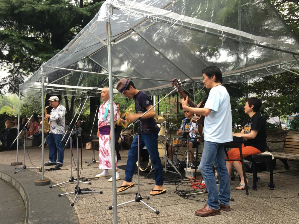 仙台のジャズフェス燃える秋の色