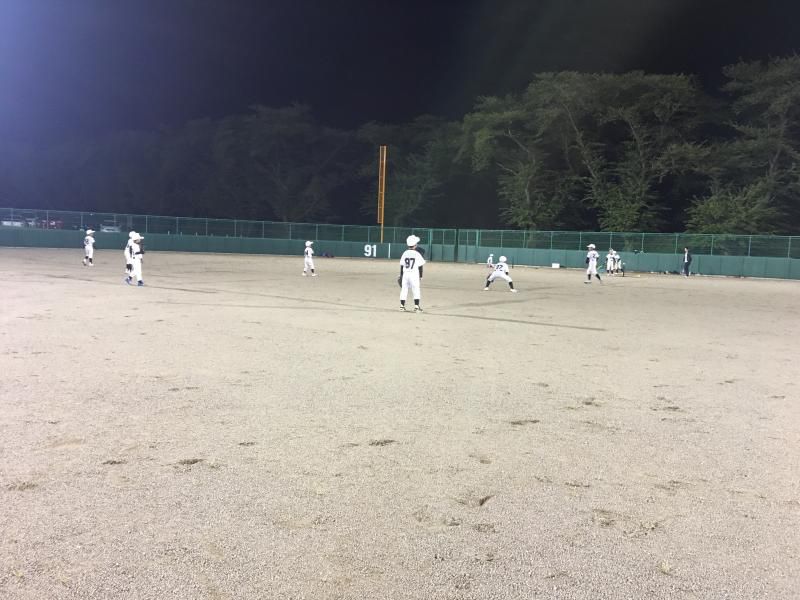 ナイター練習