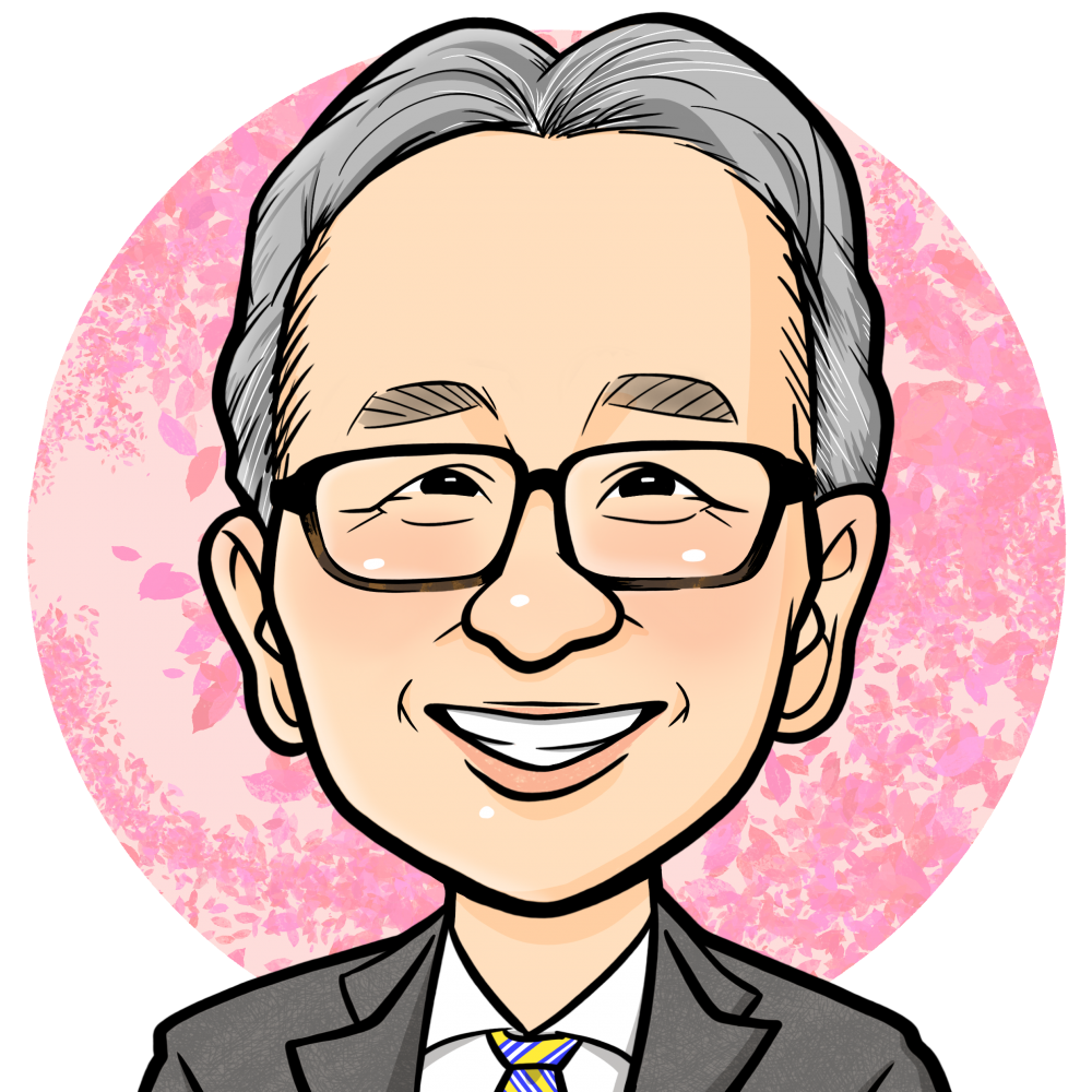 去年植樹した桜がもう咲いた！