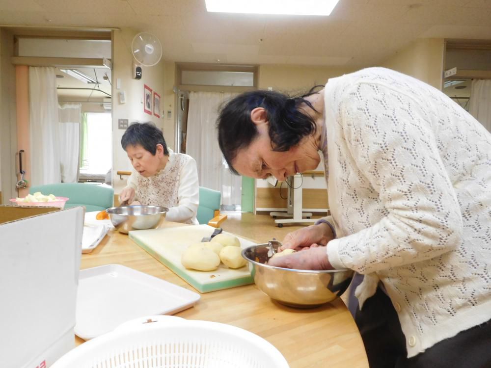 カレーを食べてパワーアップ　