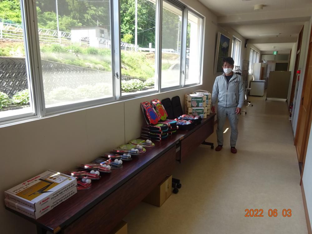 田代子供育成会さんより遊具寄贈について