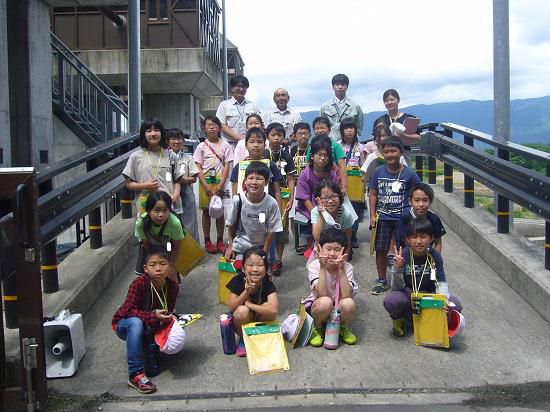 諏訪堰見学に行ってきました！