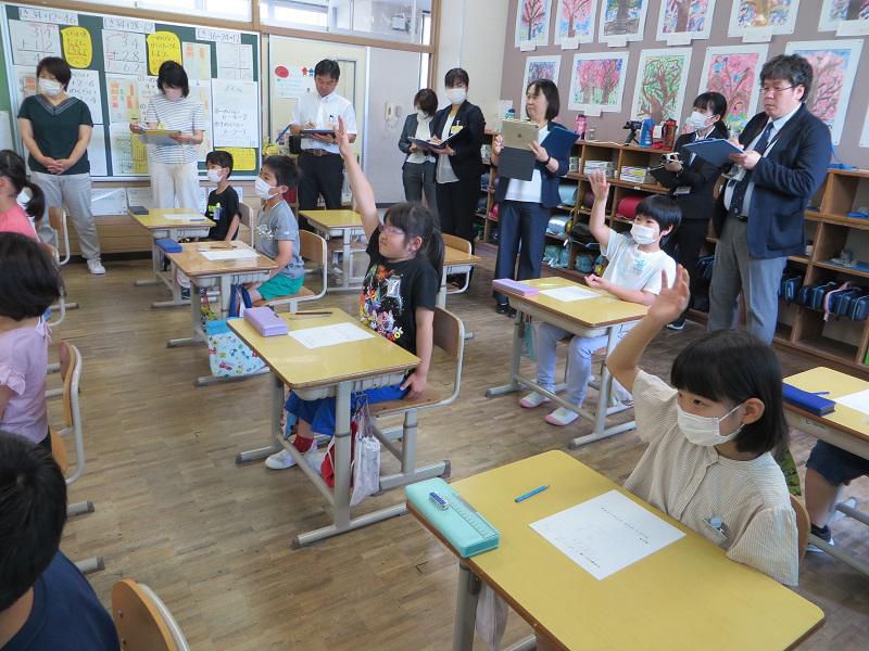主体的に学び、相手意識をもって表現する子供を目指して